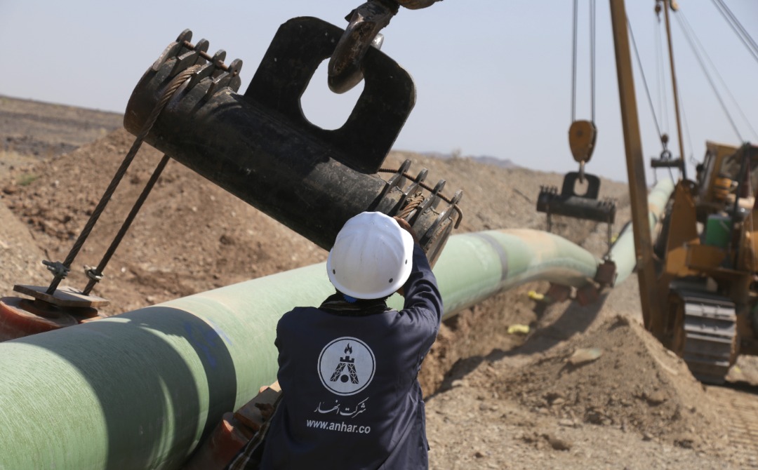 Construction of gas transmission pipelines from Iranshahr to Palisan and Khash cities by EPC method